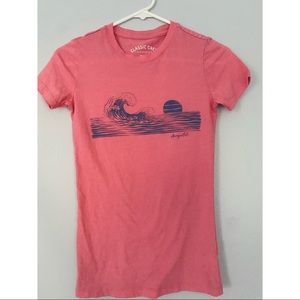 Aeropostale Classic Crew Juniors XS Wave T-Shirt